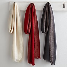 Cashmere Lightweight Metallic Scarf